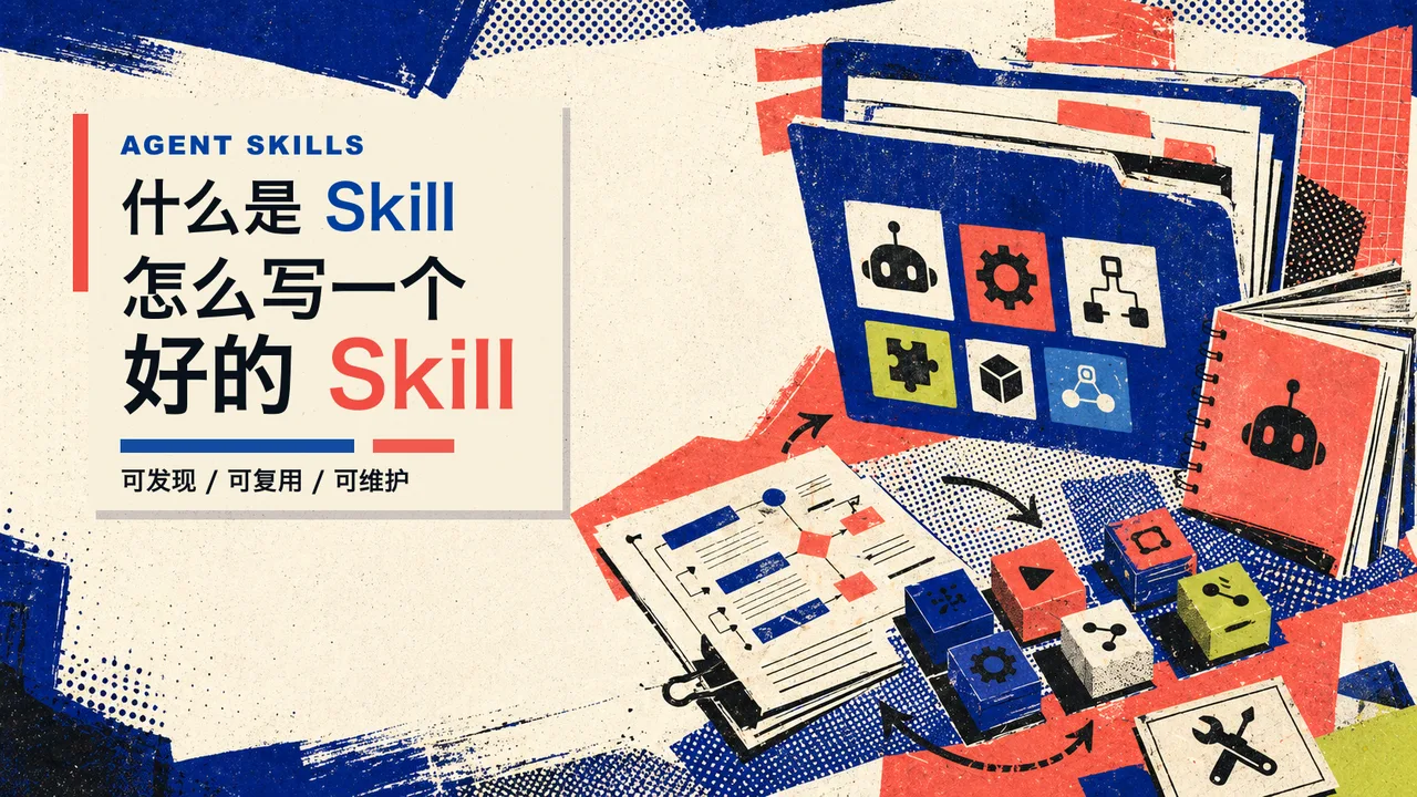 什么是 Skill，以及怎么写一个好的 Skill 封面
