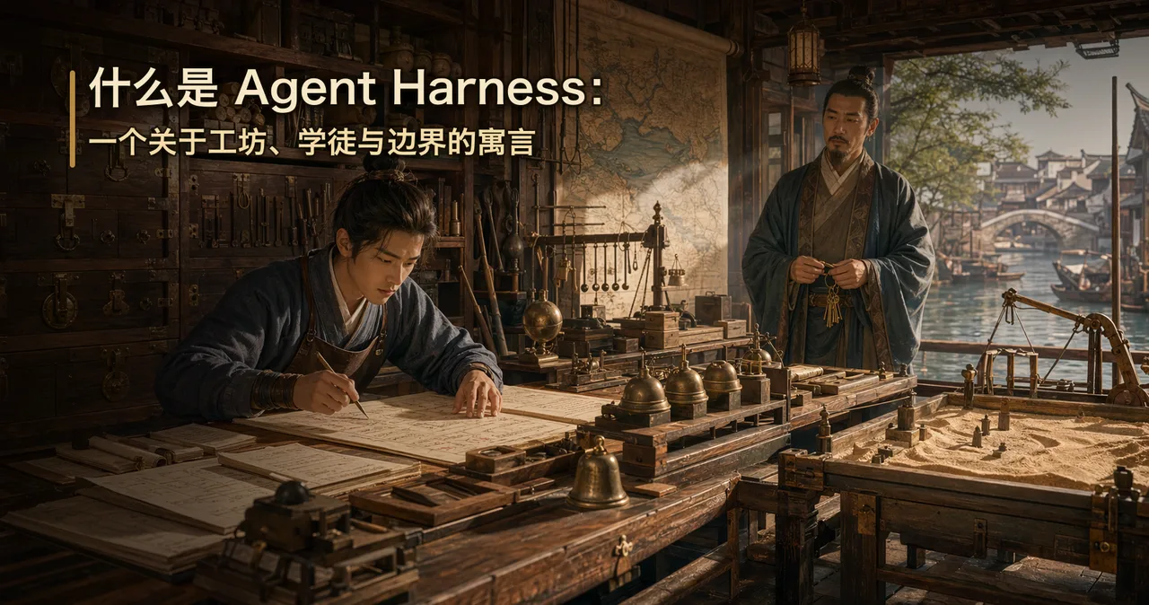 什么是 Agent Harness：一个关于工坊、学徒与边界的寓言 封面